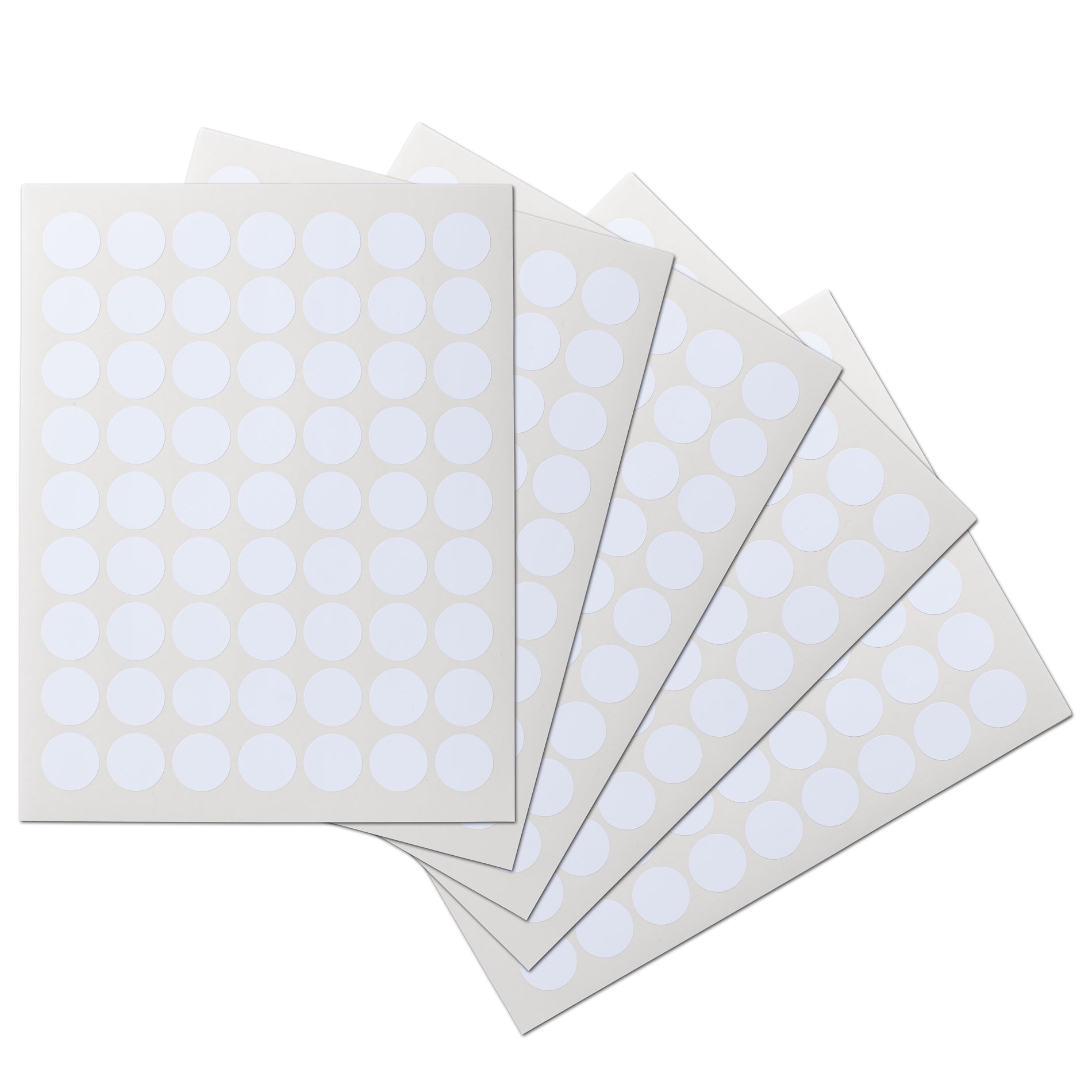 1 inch Circle Waterproof Labels