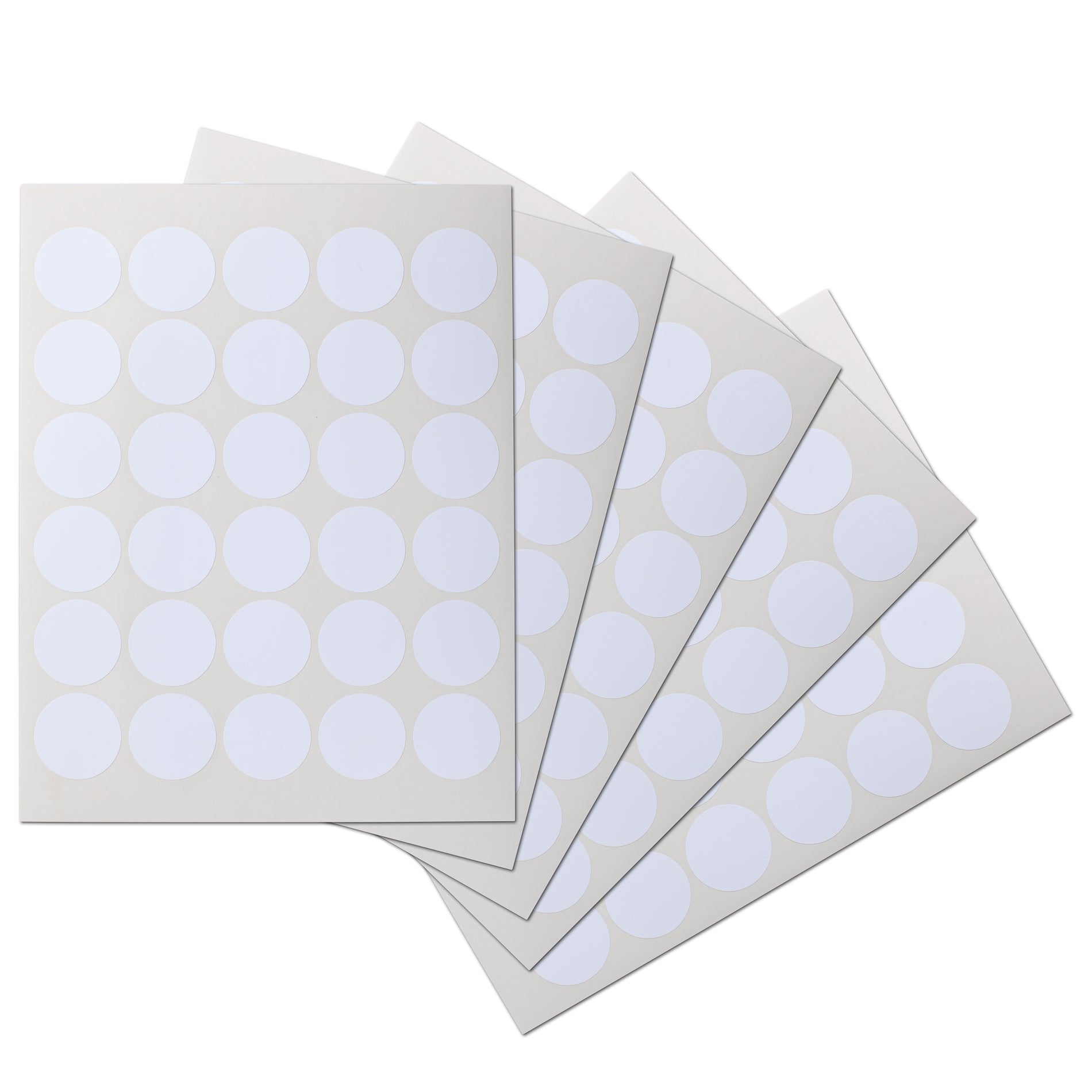 1.5 inch Circle Waterproof Labels