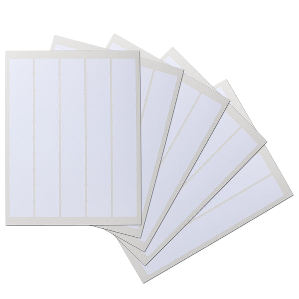 1.5 x 1 inch Rectangle Waterproof Labels