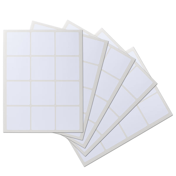 2.5 x 2.5 Square Waterproof Labels