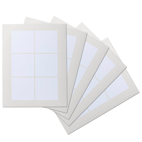 3 x 3 inch Square Waterproof Labels