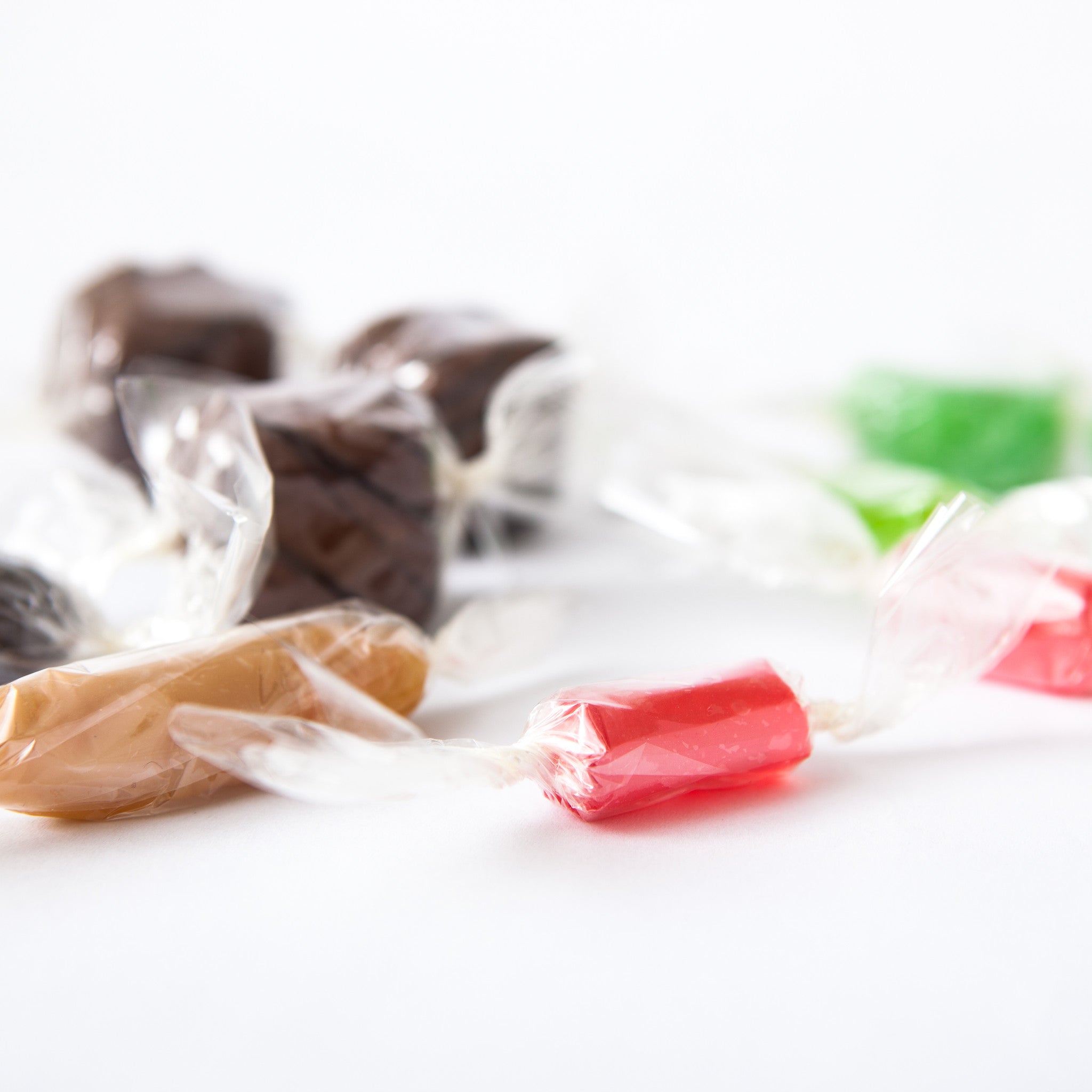 Clear Candy, Caramels and Chocolate Wrappers - Professional Grade - Natural Cellophane - 1000 sheet package